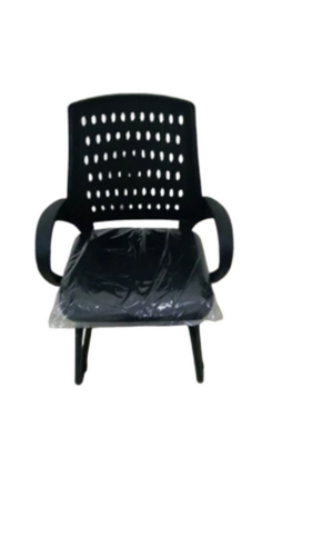 Low Back Visitor Office Chair With Armrest - Application: Waiting Area