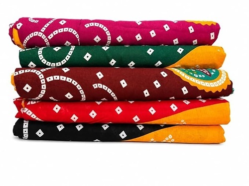 Pure Cotton Bandhani Print Dupatta
