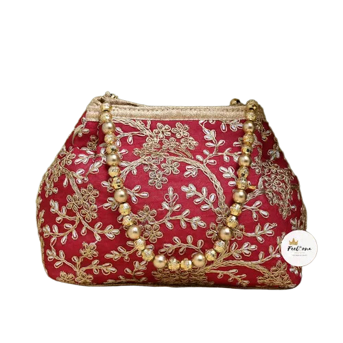 Ladies Embroidered Handbag