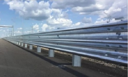 Metal Beam Crash Barrier