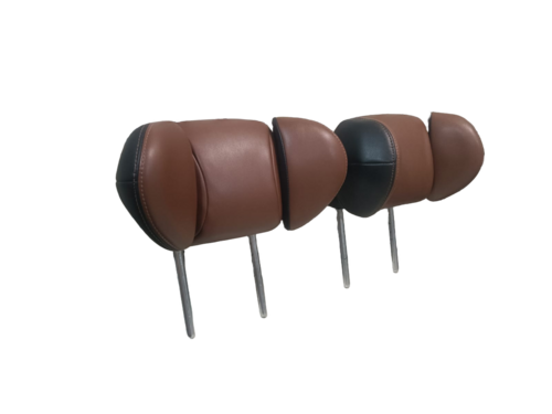 Premium Brown Adjustable Car Head Rest