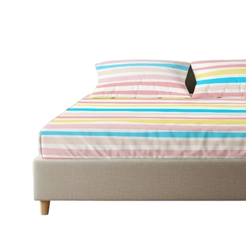 Pure Cotton Bedsheet With Pillow Cover