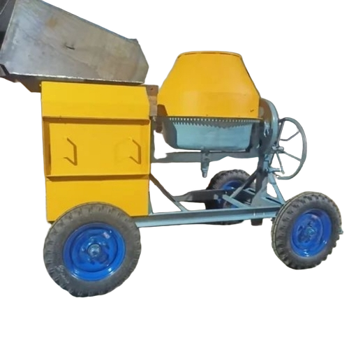 Yellow Concrete Mixer
