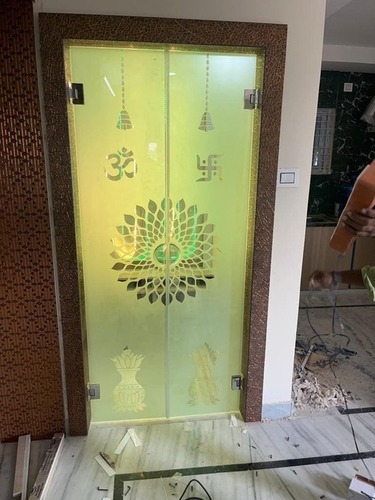 Glass Partition For Pooja Room