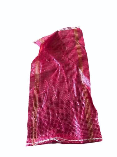 Leno Mesh Bag - Color: Red