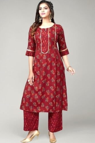 Silk Ladies Kurti