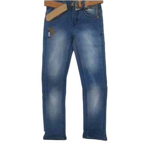 Boys Blue Dobby Jeans - Design: Stylish