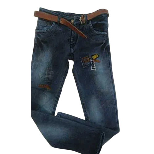 Boys Stretchable Stylish Jeans - Fit Type: Regular