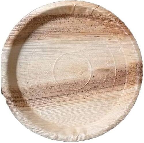 Brown Areca Palm Leaf Disposable Plate