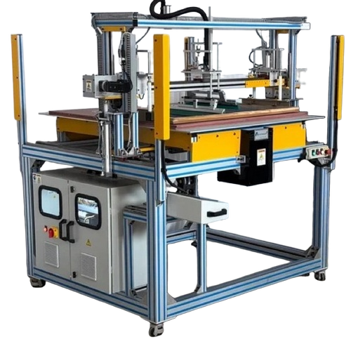 Flat Bed Screen Semi Automatic Printing Machine