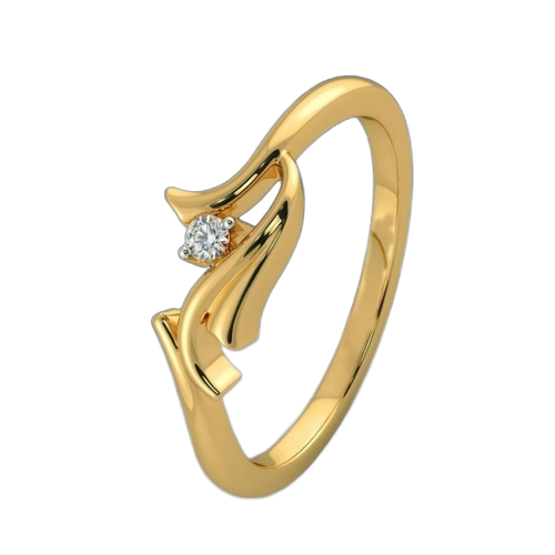 Gold Plated Stylist Ring
