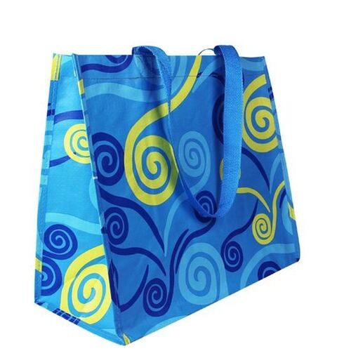 Pp Woven Bags - Standard Size Blue PP Woven | Eco Friendly Stylist Open Type Closure