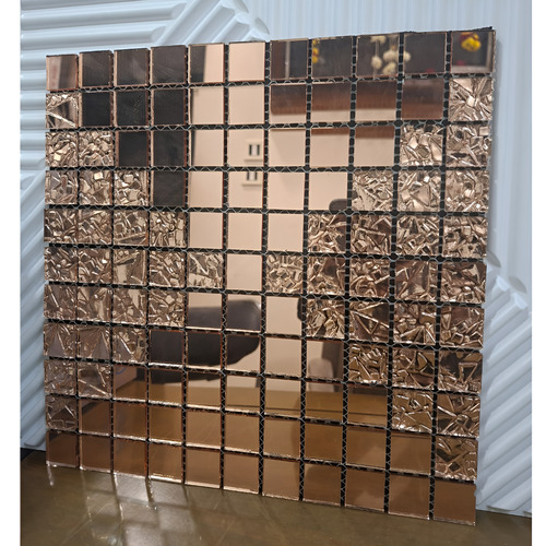 Rose Gold Mosaic Wall Tiles