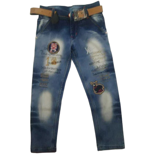 Stretchable Boys Designer Denim Jeans - Feature: Comfortable