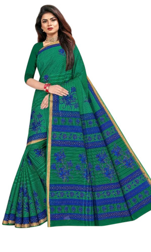 Cotton Saree - Color: Multiple