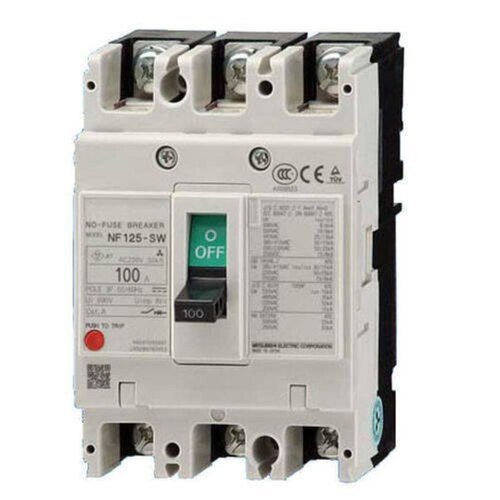 Moulded Case Circuit Breakers MCCB - White, Durable, Box Packaging | Long Lasting, 1 Year Warranty