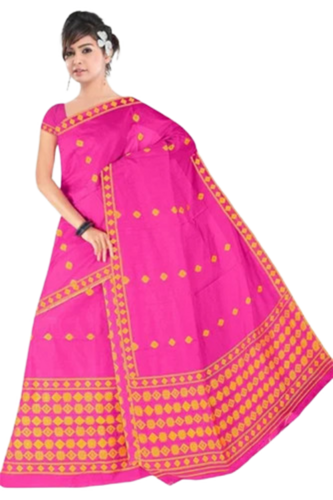 Ami Ahomia Weaving Mekhela Chador Set - Color: Multicolor