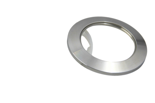 Bored Flange - Color: Silver