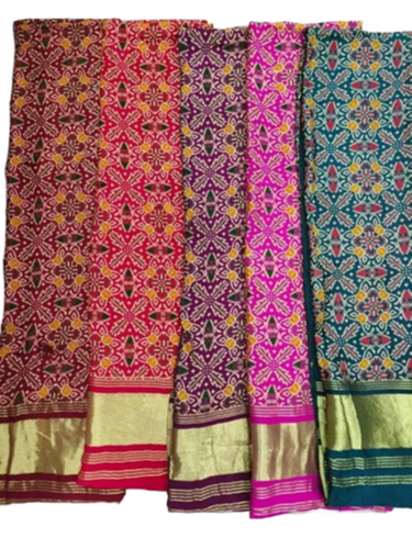Gaji Silk Lagdi Patta Dupatta