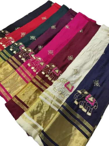 Lagdi Patta Dupatta - Cotton, All Sizes, Vibrant Colors | Anti Wrinkle, Cool Pass, Washable, No Fade, Dry Cleaning
