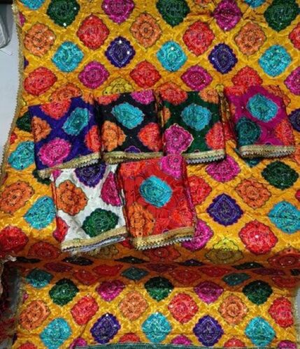 Wedding Wear Pakistani Bridal Dupatta - Feature: No Fade