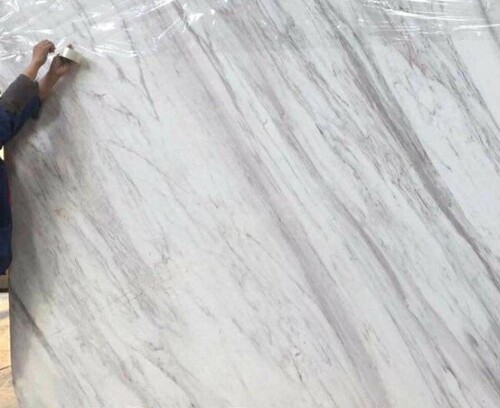White Marble Slab - Various Sizes, White, Polished Surface | Anti Skid, Low Maintenance, Long Lasting Finish