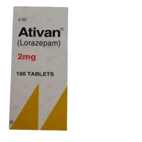 Ativan Lorazepam 2Mg Tablets - Shelf Life: 2 Days