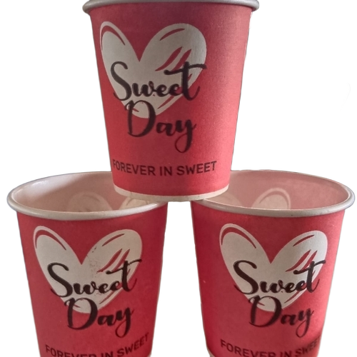 Heart Design Paper Cup
