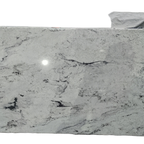 Polished Granite Slabs - Polished White Slabs, Anti Skid, Long Lasting Finish, Low Maintenance