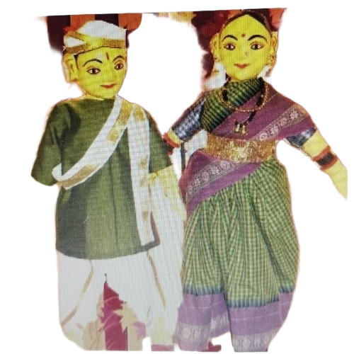 Wooden Puppets Set
