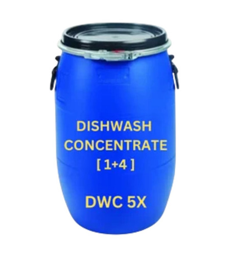 5x Dishwash Concentrate Compound - Liquid, 50 Kilograms, 95% Purity | Industrial Manual Cleaning, 6 Months Shelf Life