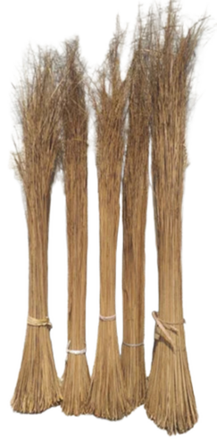 Brown Coconut Broom Sticks For Floor Cleaning