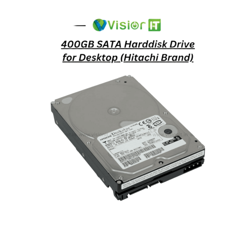Hitachi 400GB SATA Desktop Hard Disk Drive 3.5 Inch Internal HDD for PC