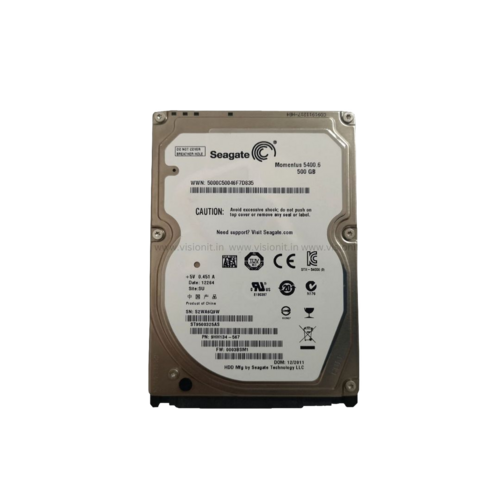 Seagate 500GB Slim SATA 7200RPM Desktop Hard Disk Drive HDD