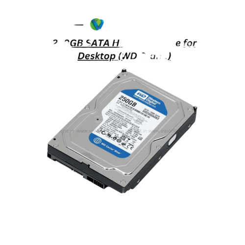 WD 250GB SATA Desktop Hard Disk Drive 3.5 Inch Internal HDD For PC