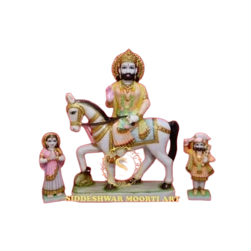 Marble Baba Ramdev Peer Statue