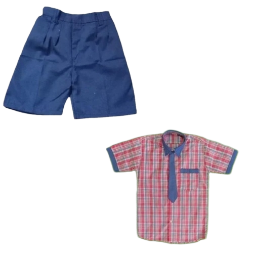 Short Poly Cotton School Uniform