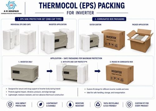 Thermocol Packaging For Inverter