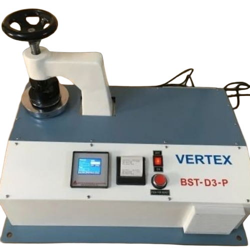 Digital Touch Screen Bursting Strength Tester - White 230 VAC 50 Hz | Industrial Usage Good Quality 80 Kg