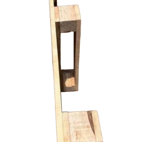 2 Way Pin Wood Pallets - Pine Wood, Rectangular, 300 kg Capacity, Brown | Packaging, 2 Way Entry