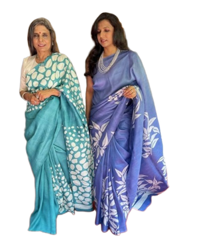 Pure Silk Hand Batik Saree - Gender: Female