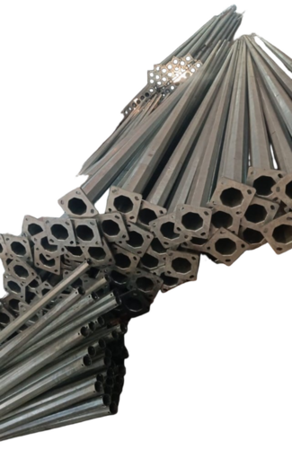 Galvanized Iron Street Light Pole