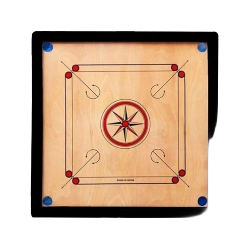 Large Wooden Carrom Board