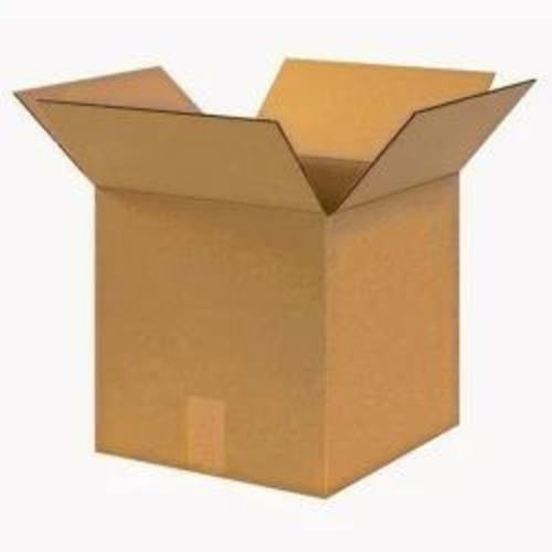 Packaging Corrugated Box - Cardboard 10kg Brown Biodegradable Full Overlap Slotted Container Customizable