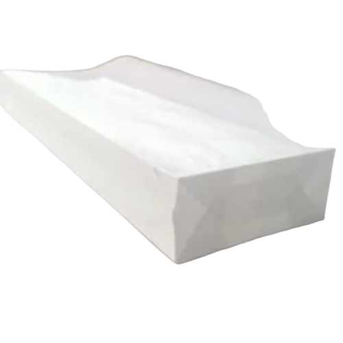 Plain Small Paper Bag - White Kraft Paper, 50 GSM, Square Bottom | Customizable, Eco Friendly, Disposable Packaging