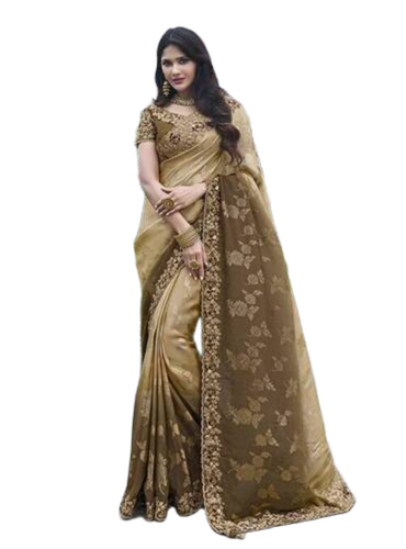 Smooth Texture Silk Saree - Design: Na