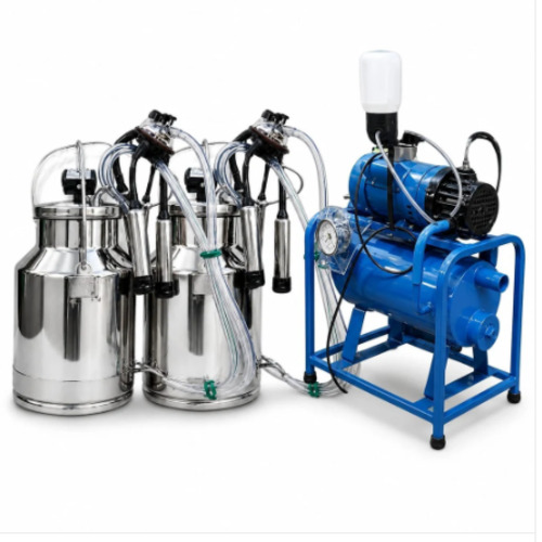 Techmec Double Bucket Milking Machine