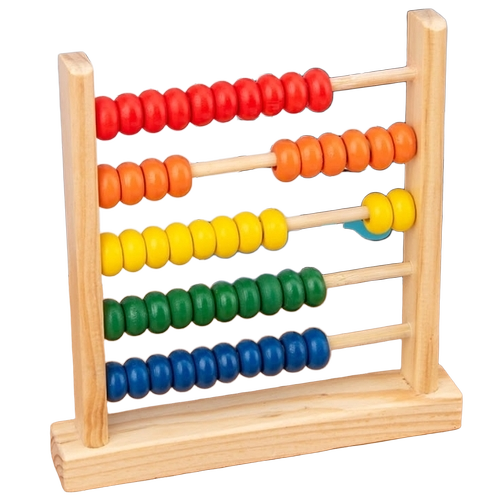 Colorful Wooden Abacus Toy Often