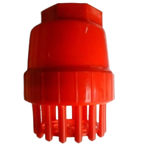 Red Pvc Foot Valve