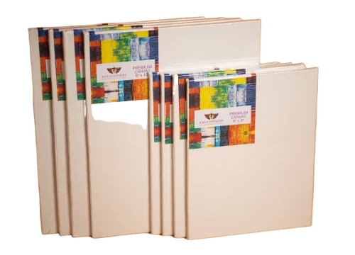Strong Base White Art Canvas Board - Advantage: Fine Finish